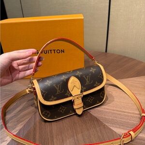Louis Vuitton Monogram Brown and Tan Crossbody Bag